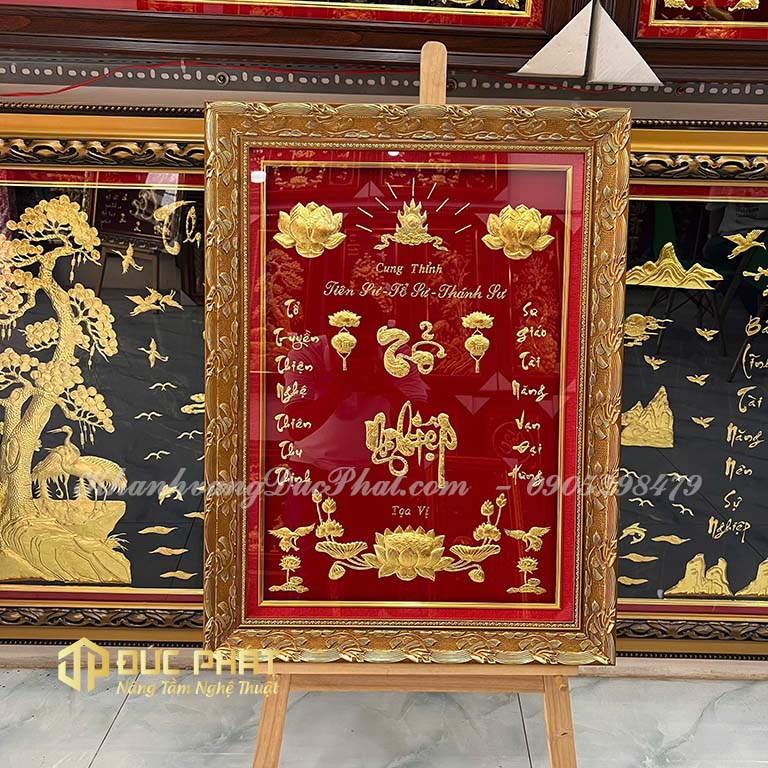 tranh vài vị tổ nghiệp sân khấu