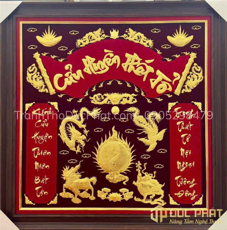 Bộ Tứ Linh Long - Lân - Quy - Phụng